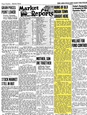 The Arkansas City Traveler. 8/8/1940 pg 12